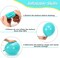 60Pcs Cartoon Sponge Party Balloon Bikini Flower Bubble Printed Latex Balloon Teal Blue Yellow Clear Balloon for Birthday Baby Shower Party Decor, 12 in